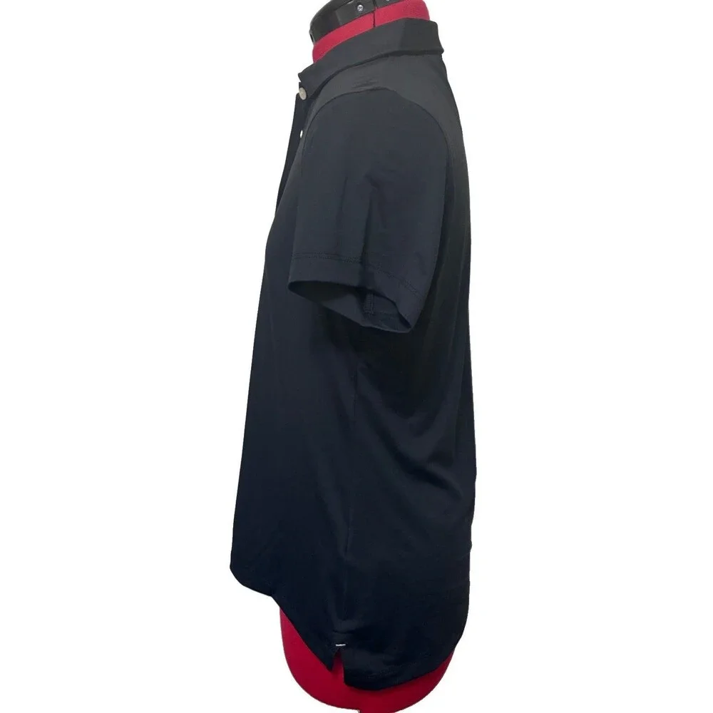 Peter Millar NWT Women’s Black Polo Size Small UPF 50+